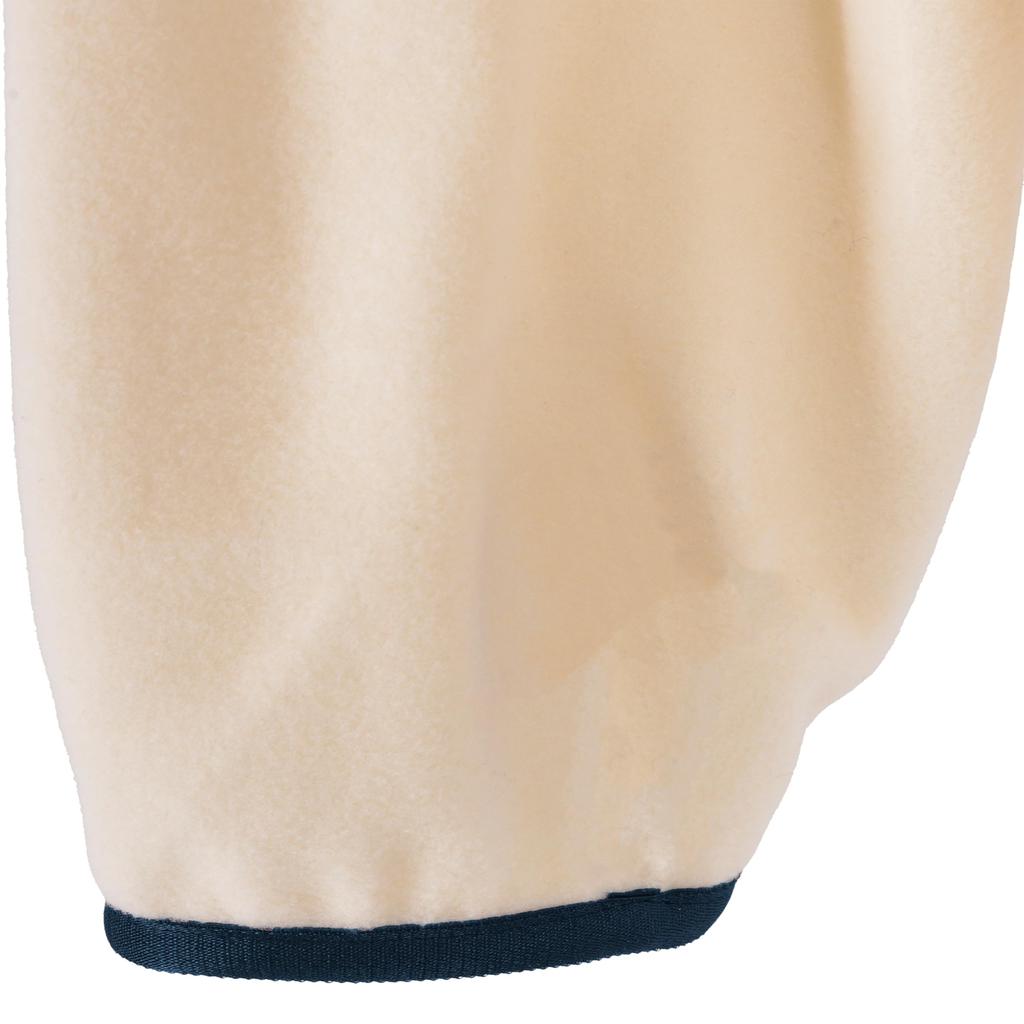 High Neck Pullover Long Sleeve Light Fleece Seam Pocket Captain Applique Embroidery 24220050 LL [Sinakoba] Men's (Off)