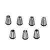 7Pcs Spring Collet Set Mill Chuck Collets for Extension Rod Nuts Reamer Tools 1.0mm‑7.0mm