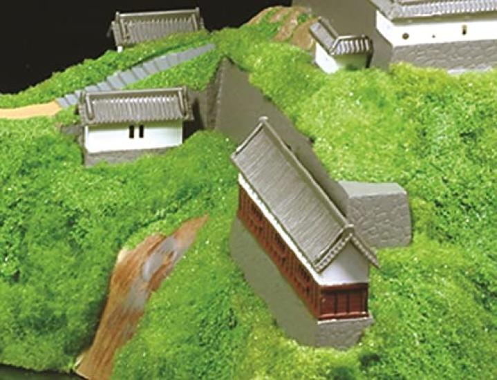 Doyusha Japanese Famous Castle Standard Gifu Castle Plastic Model Molded Color 1/350 S-27