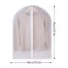 5PCS Clothing Dust Cover Fully Closed Clothing Cover with Zipper Hanging Durable Clothing Storage Bag Hanging Coat Sweater