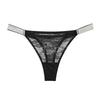 Sexy Low Waist One Piece Lace See Through Plus Size Women T Thong Panties