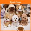 Pekingese Shiba Inu Border Collie Plush Toys Animal Dolls Kids Gift Birthday