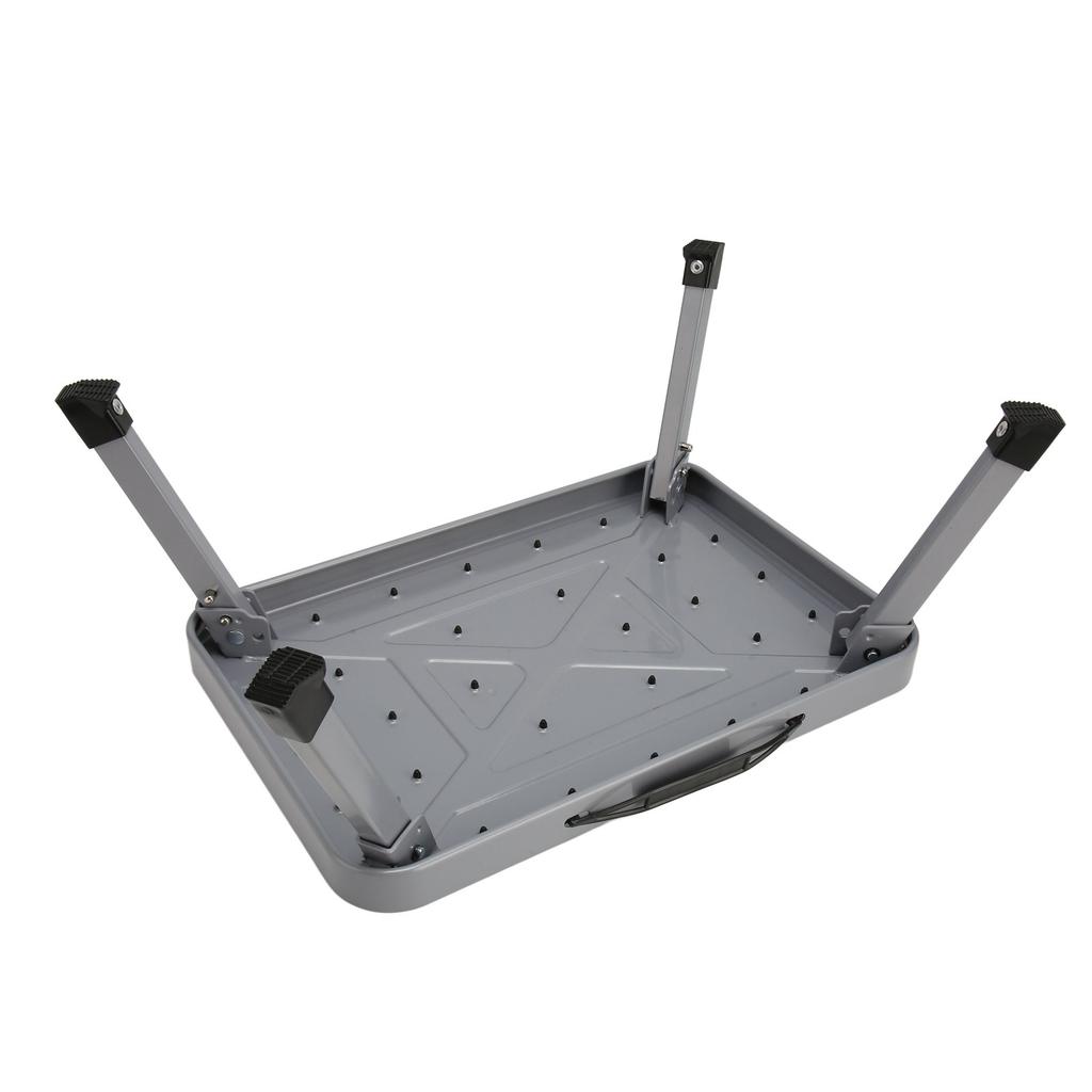 Folding Step Stool Lightweight Heavy Duty Sturdy Alloy Thick Rubber Feet Handle 1 Step Ladder Stool for Kids Adults