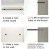 Invisible Nails Floating Shelf Brackets Concealed Design Wall Mounted Concealed Shelf Support Fixed Support
