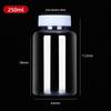Clear Wide-Mouth PET Plastic Bottles, 50ml & 100ml - Dispensing/Capsule Bottles for Medicine.