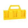 6 Slot Battery Holder Fit for DCB200 Portable ABS Carrying Case Quick Access Compact Storage Organizer for Tool Bags