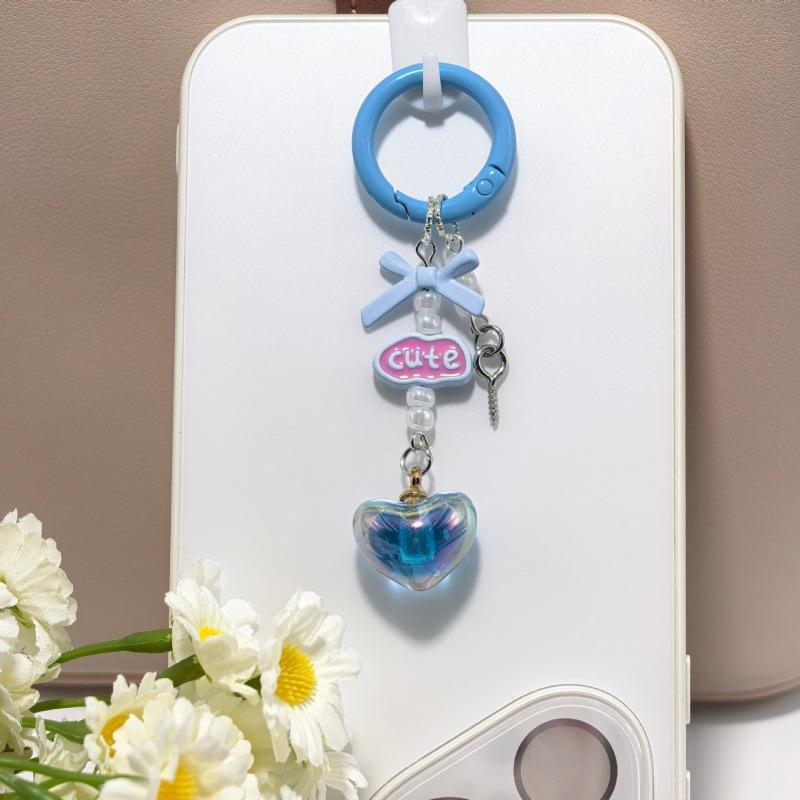 Original Pop Mart Bubble Bean Pyjama Herz Tidelope Anhänger Handy Lanyard