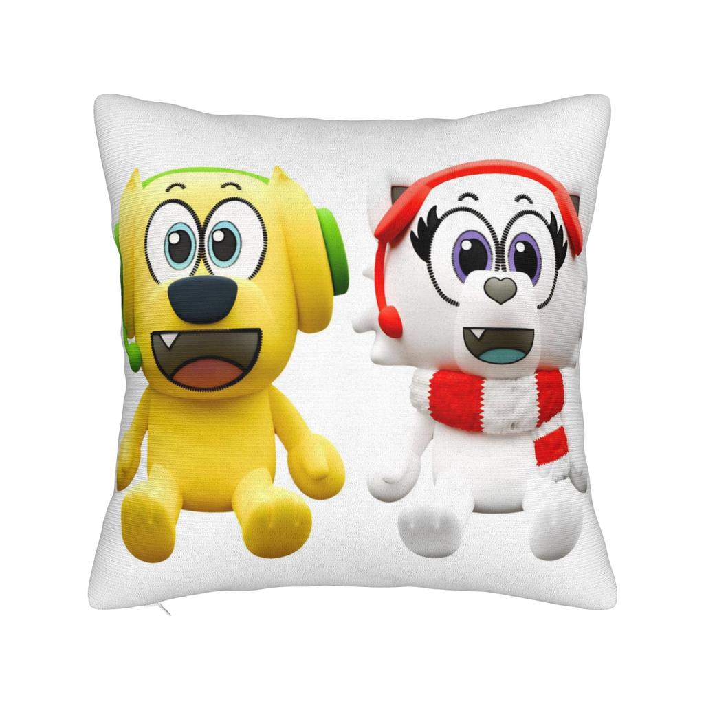 Superdog Tylers Snowi Foxs Square Pillow Covers Bed Car Cute Cartoon Cushion Cover Creative Home Decoration Pillow Cover