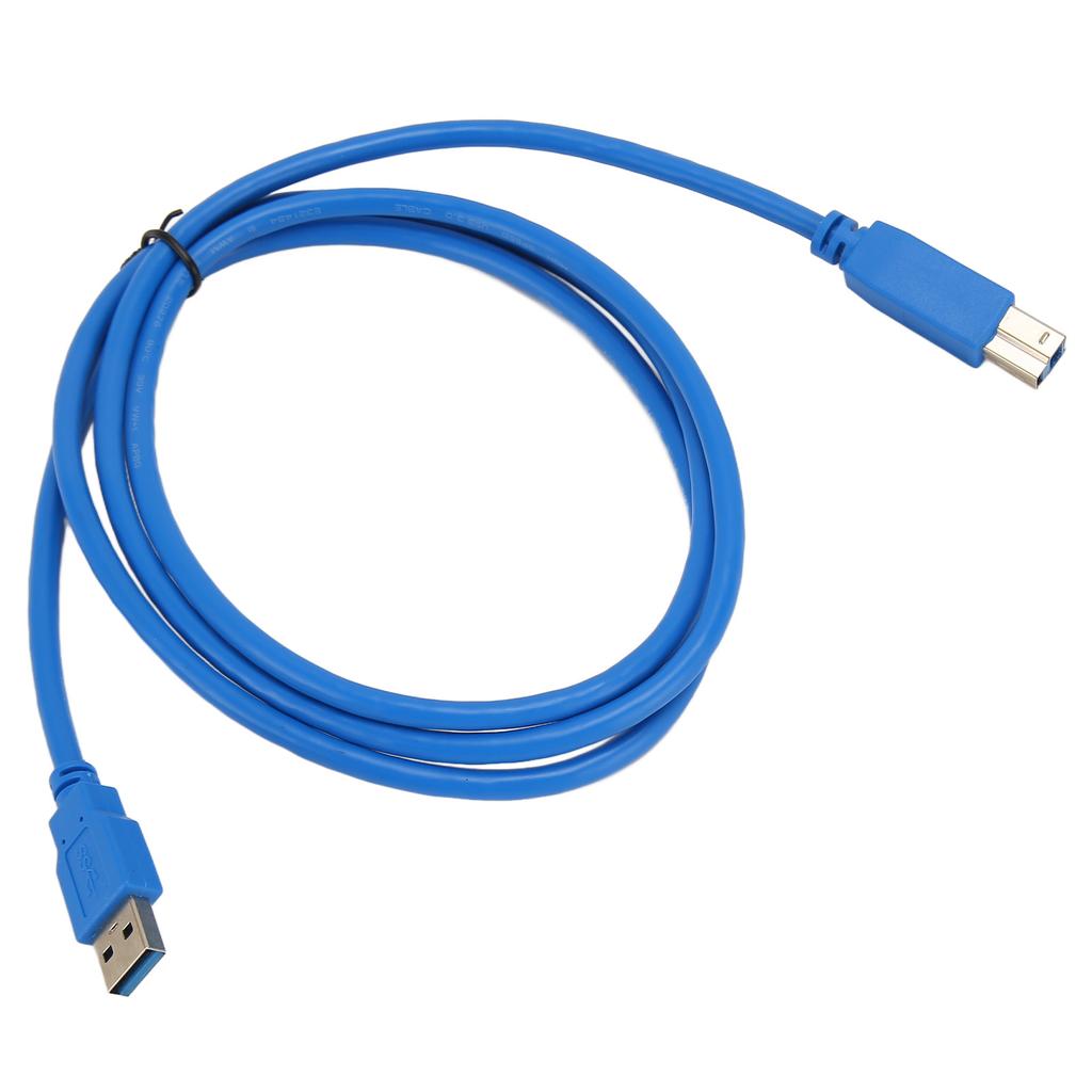 USB 3.0 Druckerkabel A Stecker auf B Stecker 5 Gbit/s 1,5 m lang PVC Kupfer USB Scannerkabel für Extern