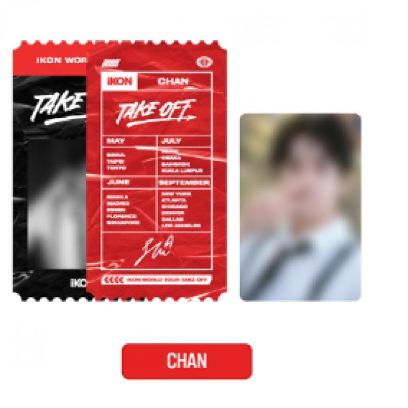 Icon   06 Ticket Holder Set 2023 Ikon World Tour Take Off
