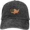 US-Karte, Betsy Ross-Flagge, Unisex, modische Papa-Mütze, Baumwolle, verstellbare Baseballkappe
