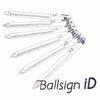 Sakura Crepas Ballpoint Pen Refills for Ball Sign iD 0.5mm Night Black 10 Pieces R-GBN05#43(10)