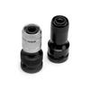 Adaptador de dado de vástago hexagonal, práctico destornillador de dado, convertidor de portabrocas de liberación rápida para llave de impacto, destornillador, broca