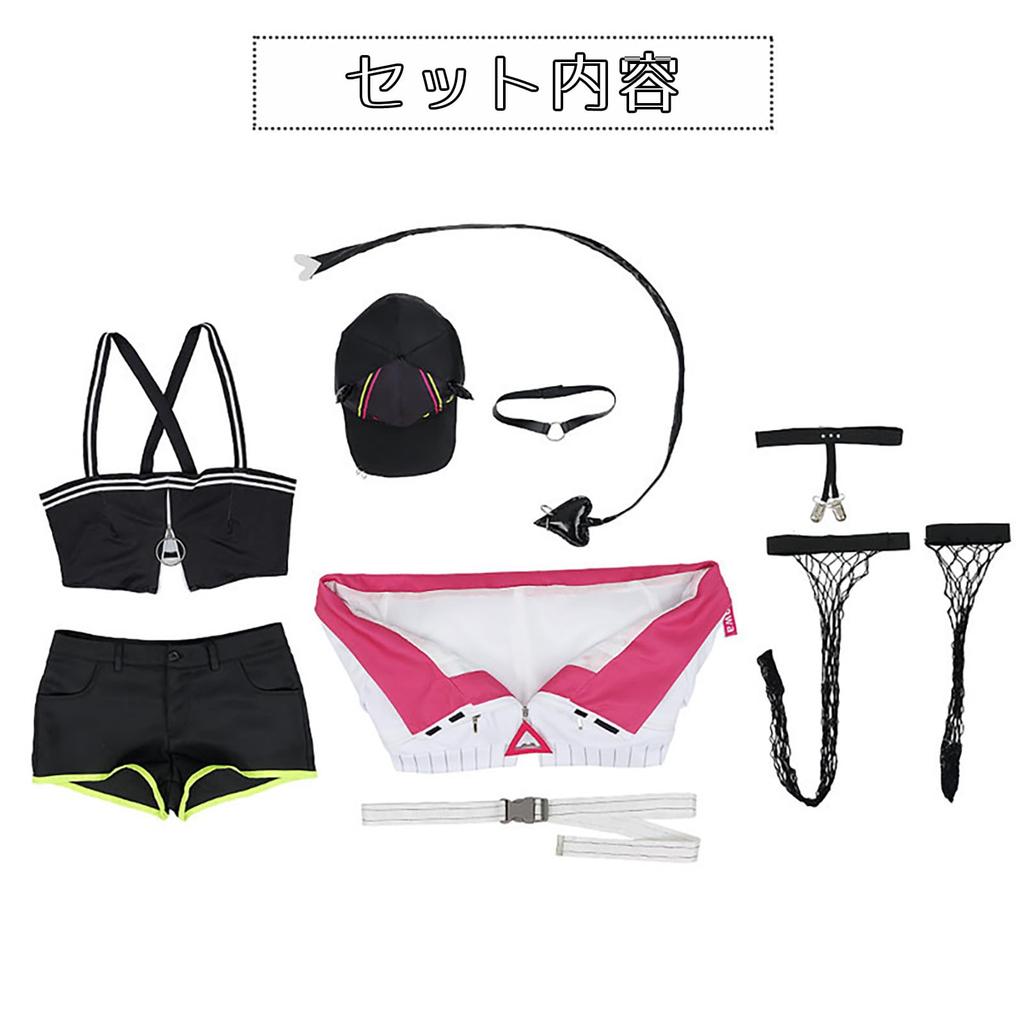 [Milky Time] Towa Tokoyami Cosplay Kostüm, Hololive VTuber, Halloween Schuhe, Kleiner Teufel (Kostüm)