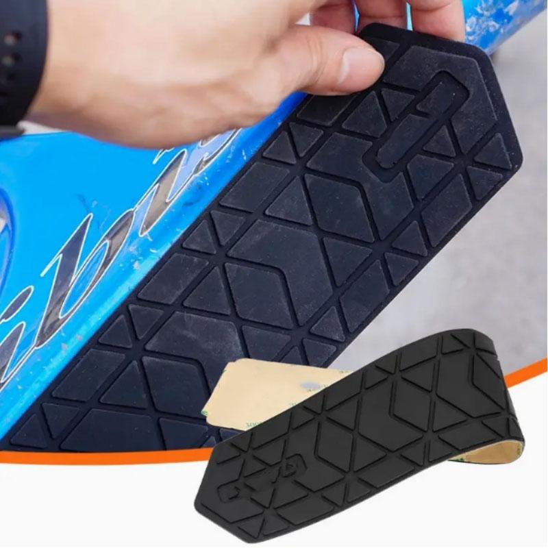 Silicone Bicycle Frame Protection Sticker Bike Down Tube Frame Protector Anti-Scratch Bike Frame Guard for MTB Road Bike