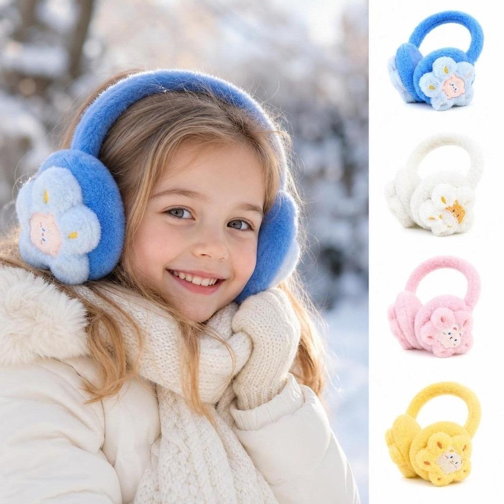 Soft Faux Fur Faux Rabbit Fur Ear Warmers Windproof Winter Ear Covers Cold Weather Protection