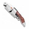 Multi Function Stainless Steel Wood Red Wine Manual Sommelier Rosewood Handle Corkscrew