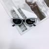 Children'S Fashion Sunshade Glasses Sun Protection Uv Protection Glasses Boys And Girls Cute Baby Diy Pearls