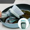 Long-Handle Liquid-Dispensing Kitchen Cleaning Brush Set