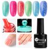 Mtssii 2/3/6 Bottles 7ML Fur Effect Soak Off UV Gel Shimmer Polish Lacquer Manicure Nail Art Varnish