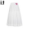 Izzue Girls' Ruffled A-Line Skirt