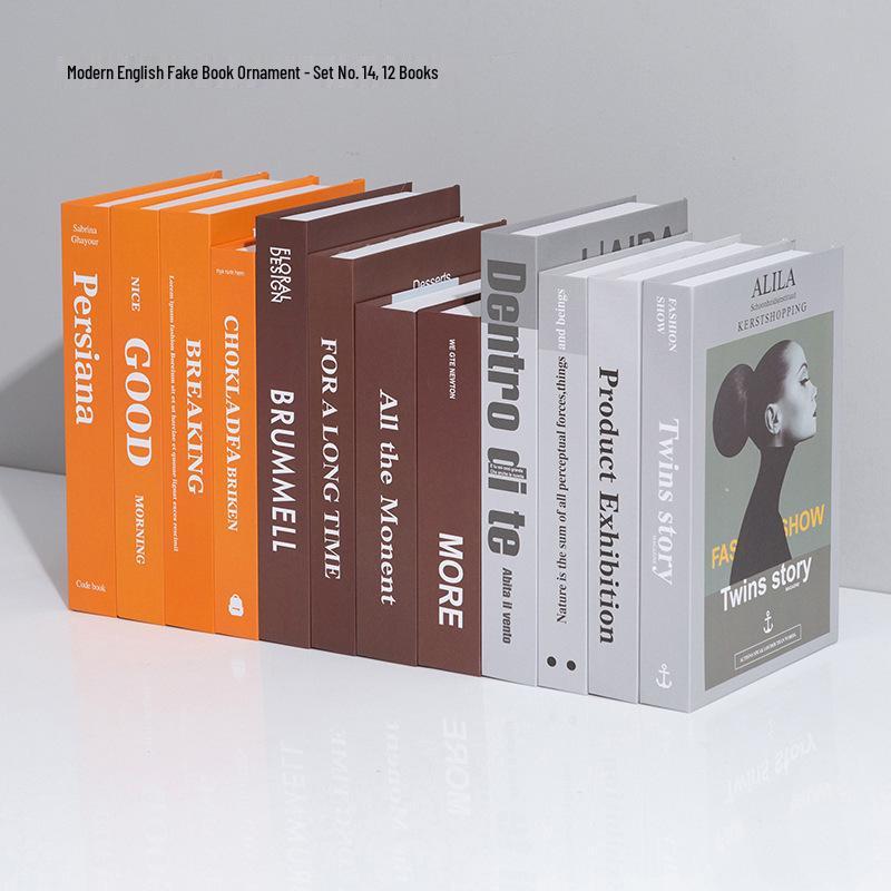 Minimalist Light Luxury Ceramic Bookend Ornament for Home Decor