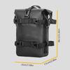 Waterproofed Motorcycle Rail Mounted Storage Bag With Enhances Hold Exteriors And Compacts Size For Routine Journey