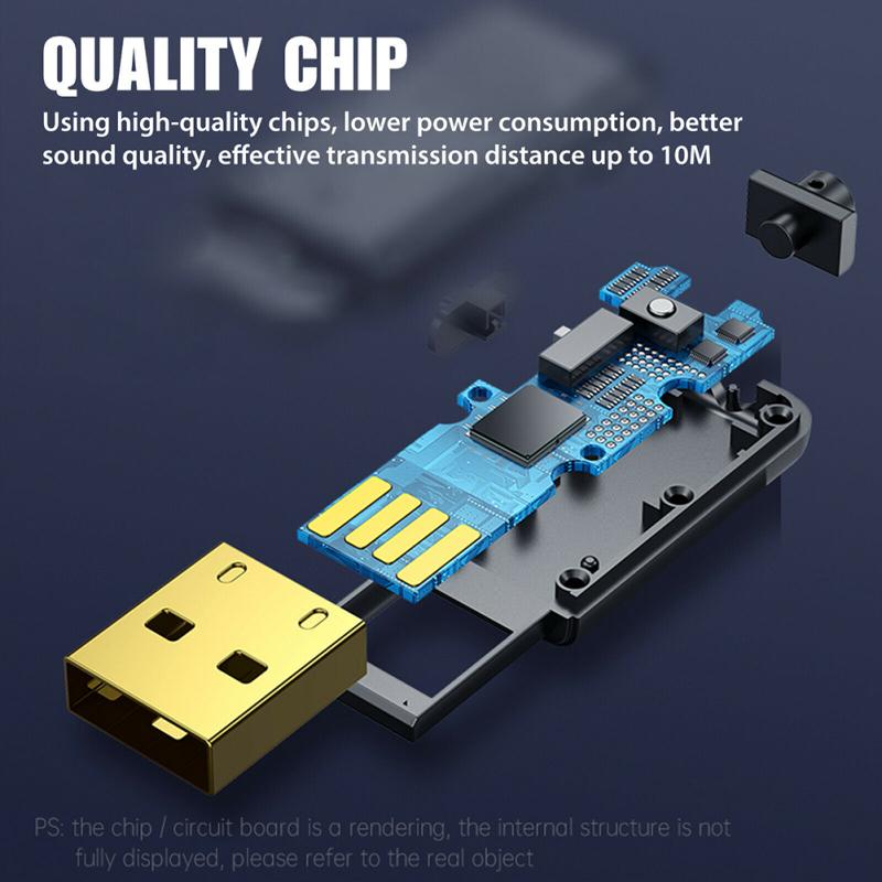 C11 Car Bluetooth-compatible 5.0 Transmitter Receiver Car Audio Aux Hands-free Call Two-in-one Audio