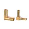 1~20pcs 90 Degree Elbow Brass Barbed Joiner Reducer Connector Pipe Hose Air Fuel Water Pipe Fitting OD 4/6/8/10/12/14/16/19mm