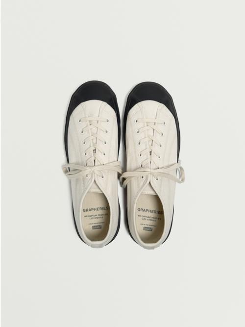 [GRAPHERIES] Days Shoes - Ecru/Black AOD-29