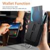 iPhone 17 Magnetic Card Holder Case with Anti-Lost Strap & Drop-Proof Cover, Compatible with 15 Pro & 16 Pro Models