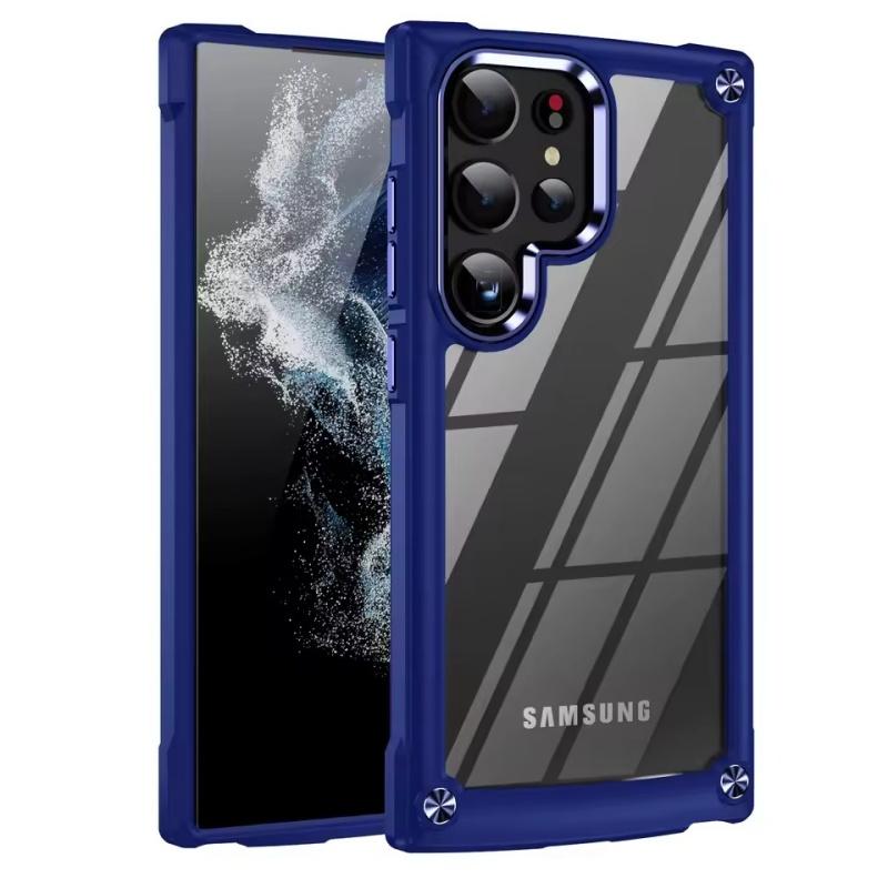 Rugged Heavy Duty Bumper Case For Samsung S25 S24 S23 S22 S21 Plus Ultra 5G Hybrid Shockproof Armor Clear Cover