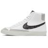 Blazer Mid '77 Vintage CW6726-100 Men's White Light Smoke Grey Casual Sneakers