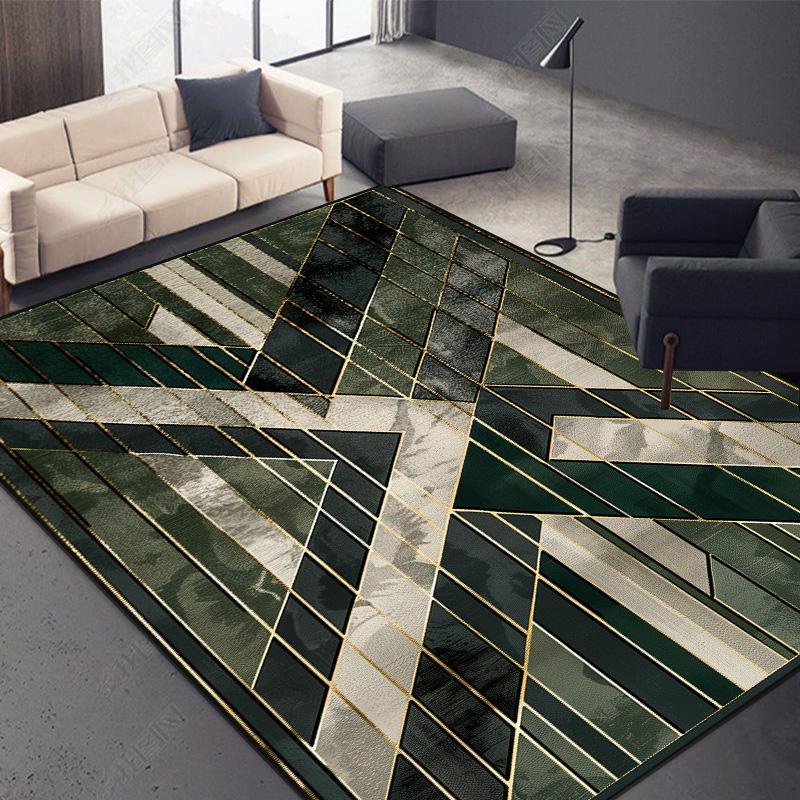 Nordic Abstract Living Room Carpet Rug for Bedroom Home Decor Geometric Rugs 200x300cm Washable Lounge Coffee Tables Floor Mats
