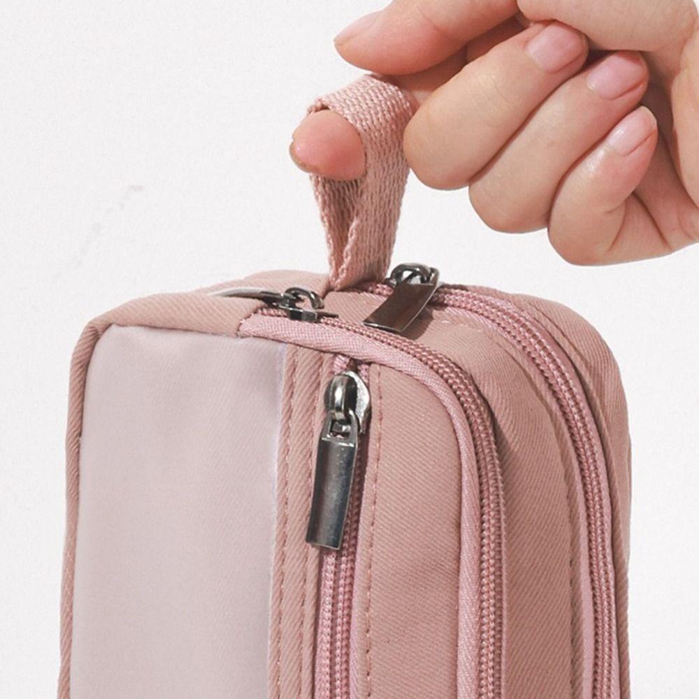 Large Capacity Pen Bag Multifunctional Stationery Organizer Gift Pencil Case Students