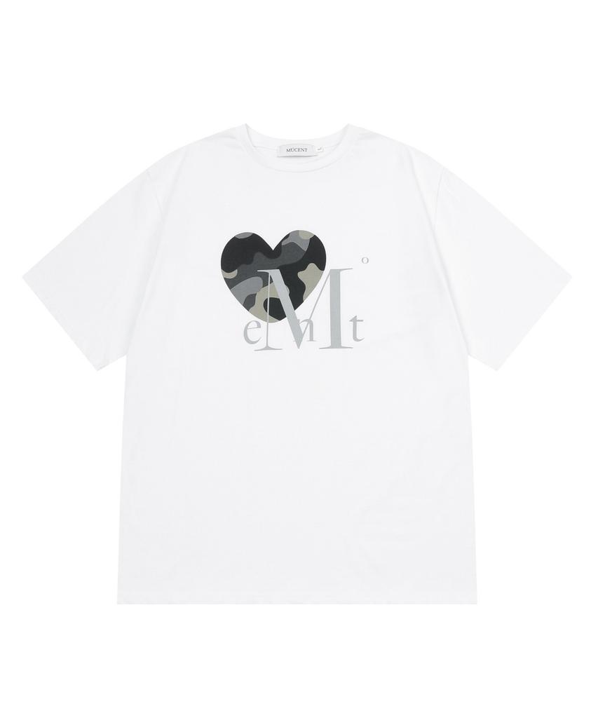 MUCENT Canyon Heart Camo Short Sleeve Tee Unisex (4 Colors)