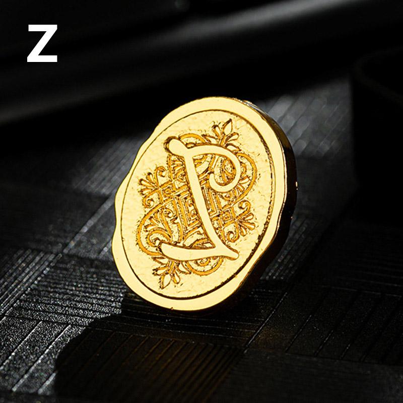 LetterA-Z Wax Seal Stamp DIY Sealing Wax Stamp Head for Scrapbooking Wedding Invitation Photo Album Dedicated Seal Stamp DIY