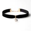 Einfache Retro Samt Perlen Halskette Kurzes Schlüsselbein Halsband Halskette Gothic Halskette Damen Halskette, Mehrere Auswahlmöglichkeiten