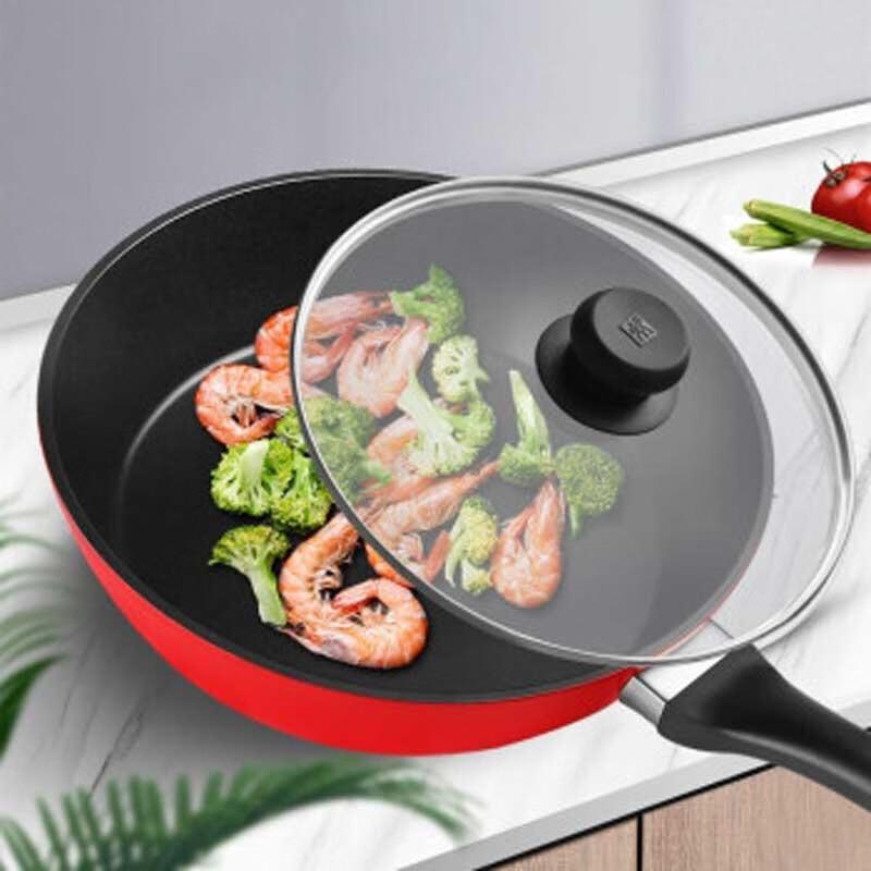 Zwilling 28cm Non-stick Wok with Silicone Spatula Set