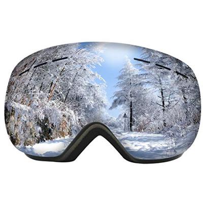 RURU Ski Snow Snowboard Upgraded OTG Baseball Field of UV UV Glasses Lightweight and Impact Unisex for Suitable for and Other Outdoor Sports Goggles,