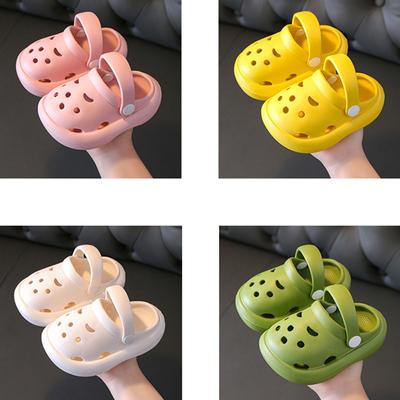 Παιδικά Παπούτσια με Τρύπες, Ανδρικά και Γυναικεία Σανδάλια και Παντόφλες Κορεατικής Έκδοσης, Αναπνέοντα Παπούτσια Κήπου, Καλοκαιρινά Σανδάλια και Παντόφλες