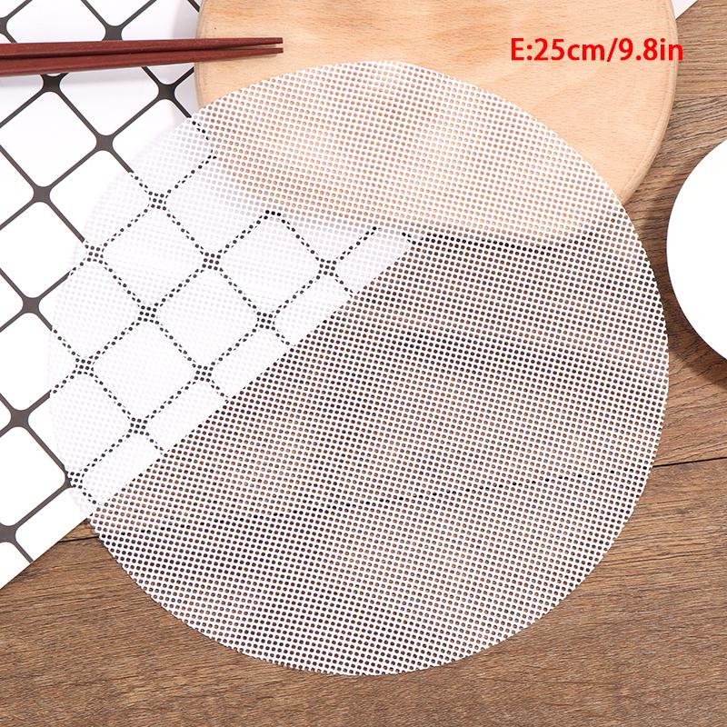 

Подставки для димсамов силиконовые пароварки антипригарный сетчатый коврик для кухни многоразовый 25CM