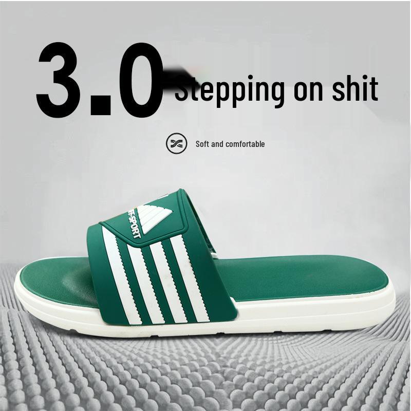 Men's Korean Style Summer Non-Slip Thick Sole Outdoor Slippers