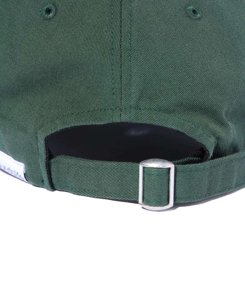SOUNDSLIFE Vintage Lettering Washing Ball Cap Green