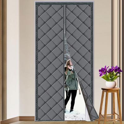 Autumn and Winter Windproof Self Absorbing Home Thickened Door Curtains Thermal Insulation Partition Curtains Winter Cold Curtains