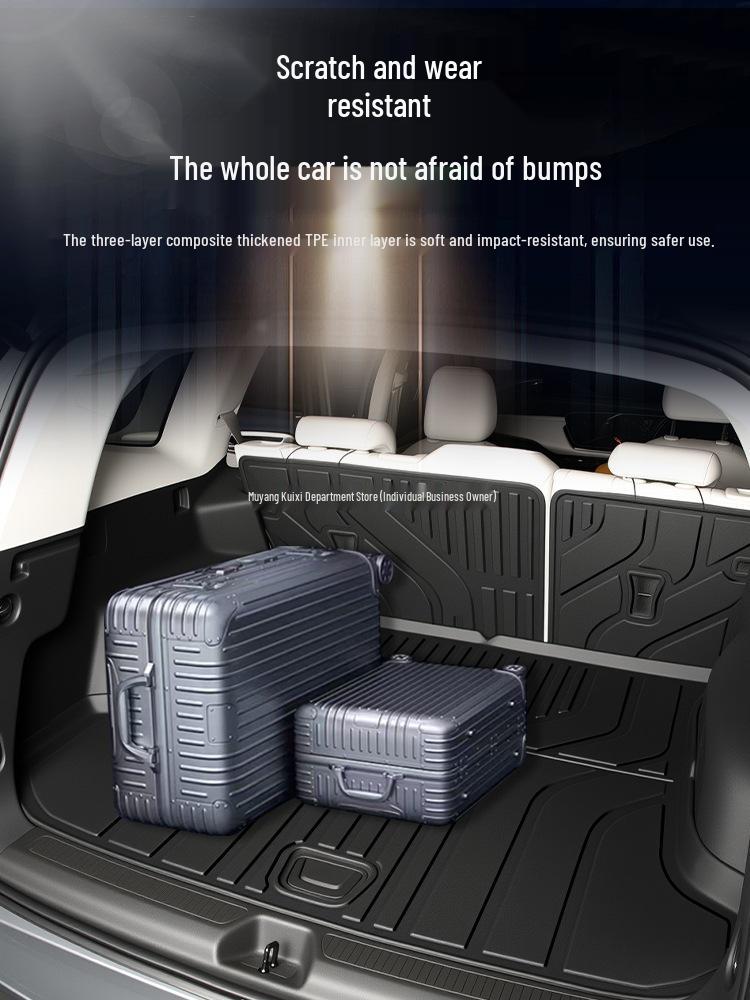 Buick Envision Plus 2024-2025 Trunk Mat: TPE Mat & Accessories for Modification.