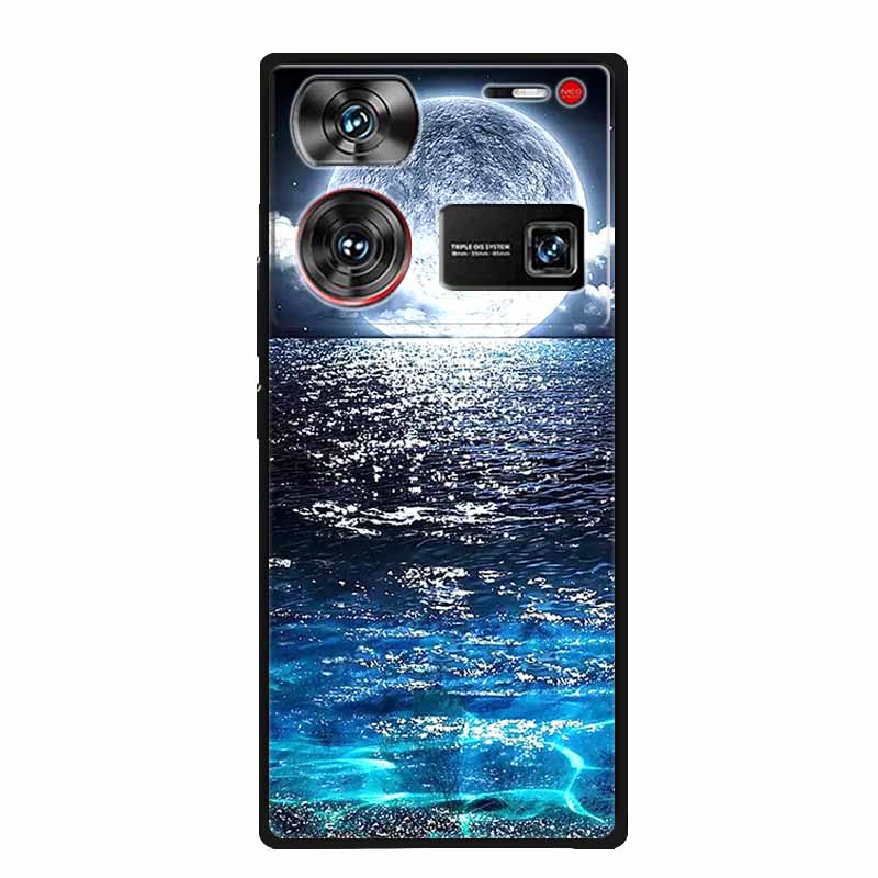 For ZTE Nubia Z60 Ultra Case Animals Soft Silicone TPU Cover Phone Cases For ZTE Nubia Z60Ultra 5G Protective Cool Wolf Coque