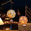 Festival Mid-Autumn New Embroidery Ball Lantern Handmade Diy Children Making Materials Package Portable Ancient Style Lanterns