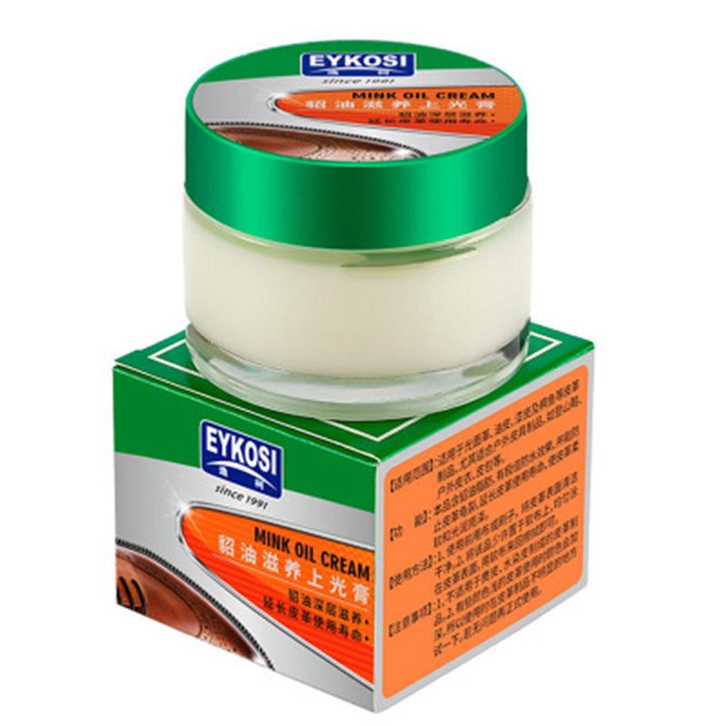 Mink Oil Leather Care: Waterproof Nourishing Polishing Wax for Jackets & Shoes