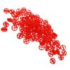 500 Stück Entfernbare Fliesenabstandshalter 1/16 Zoll 2 mm Wiederverwendbar Wandboden Bauwerkzeug Fliesen-Nivelliersystem Rot 2,0 mm